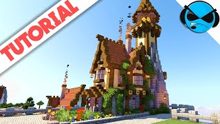 Minecraft: How to Build a Medieval Docks Lighthouse Tutorial