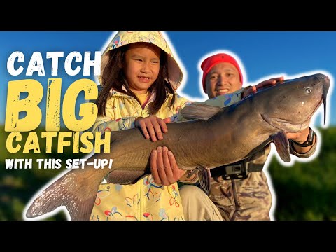 How To Catch BIG Catfish (BEST Catfish Rig + SECRET TIP!)