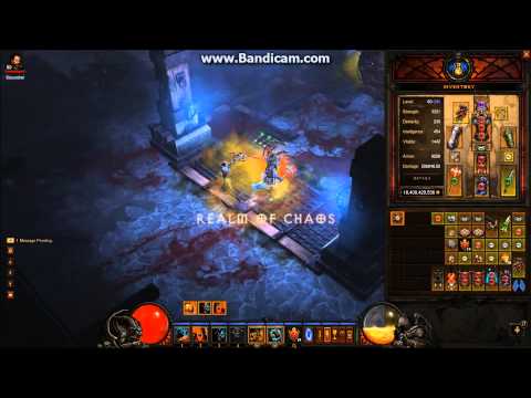 Diablo 3 III MP10 Uber 6 bosses Barbarian solo 900k dps with 400k unbuffed