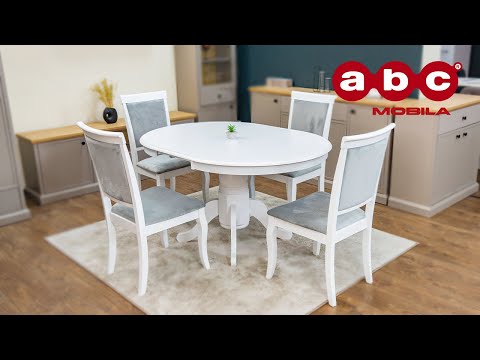 Masa Living Extensibila Olivia Alb M.L. 1