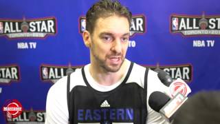 Marcador: Conversacion con Pau Gasol All Star weekend 2016