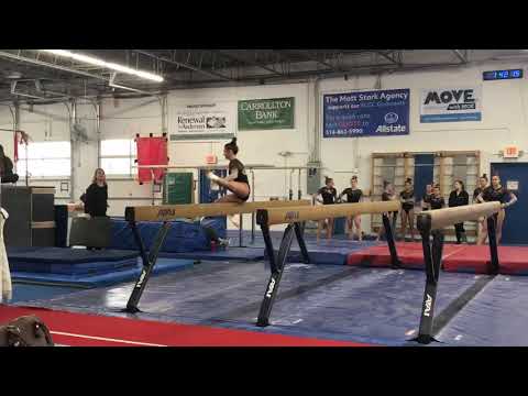 Hannah Shelby 2021 - beam routine from intrasquad
