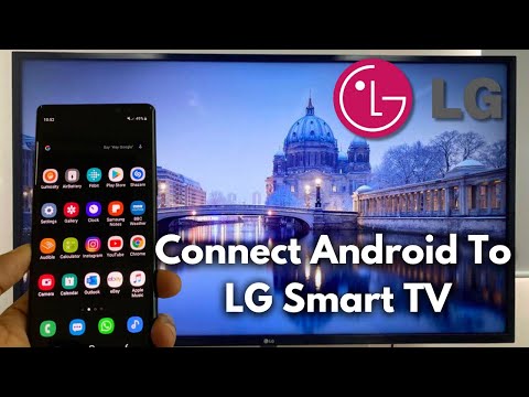 How To Connect Android Phone to LG Smart TV | screen cast to lg smart tv