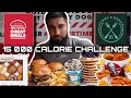 BODYBUILDER DOES 15,000 CALORIE CHALLENGE | LONDON RESTAURANTS