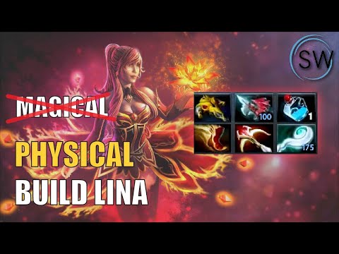NEVER UNDERESTIMATE POWER OF PHYSICAL BUILD LINA - CRAZY DAMAGE - 9K MMR Coach SW (Sin Wei)