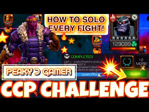 THIS ZEMO CHEESE MAKES @Karatemike415  CCP CARINA CHALLENGE EASY 🤯 EVERY FIGHT PART 1 | MCOC |