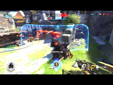 Shock Top 500 Reinhardt Main! [ Overwatch Season 27 ]