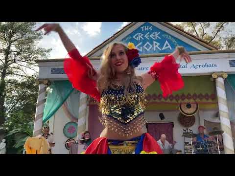 Texas Ren Fest 2024 Global Dance Heroes & Villains Weekend #bellydance