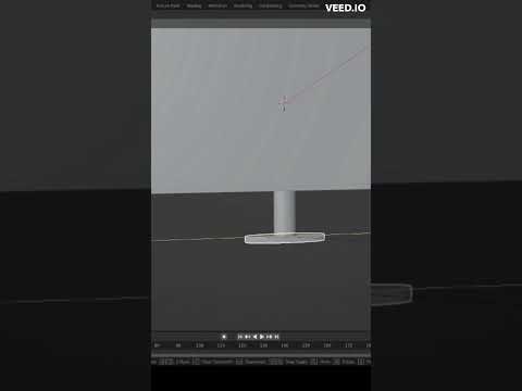 How To Make Computer Monitor | Blender 3.3.1