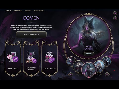 50X Bundle League Of Legends Coven Orbs Opening And Rerolling 2021