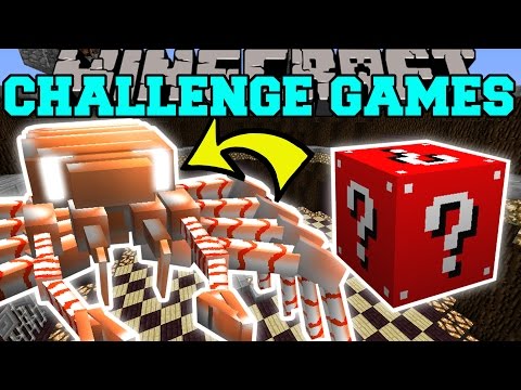 Minecraft: CRABZILLA CHALLENGE GAMES - Lucky Block Mod - Modded Mini-Game