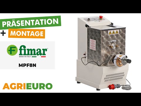 Produkt- und Montagevideo Fimar MPF8N -Professionelle Nudelmaschine