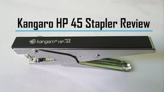 Kangaro HP 45 Stapler Pin Review | Hands On | Price | How To Open