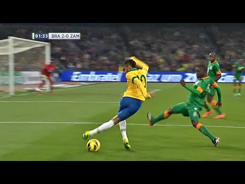 O show de Neymar contra a Zâmbia em 2013