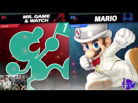 EugeneBound Summers Top 32 - Kurama (Mario) Vs. Monte (Mr. Game & Watch) - SSBU Tournament