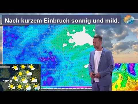 After a brief dip in the weather, it will continue sunny and mild! New records! Weather forecast ...