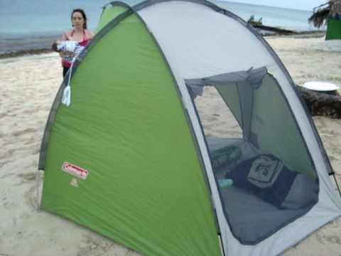 Coleman Beach Tent sand shade
