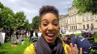 Dbut du tournage de la saison 10 avec Pearl Mackie