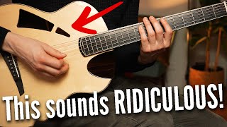 Video thumbnail for Worlds Strangest Acoustic Guitar?! by Paul Davids