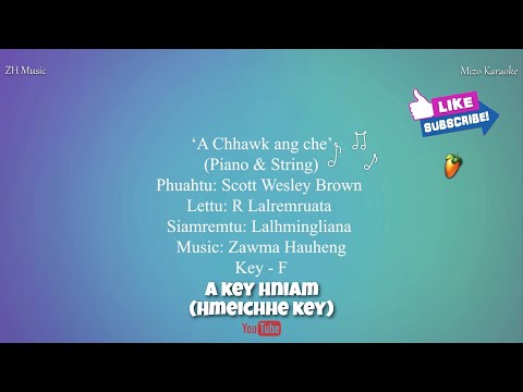 Mizo Karaoke || Duhsaki -  A chhawk ang che || Zawma Hauheng Music