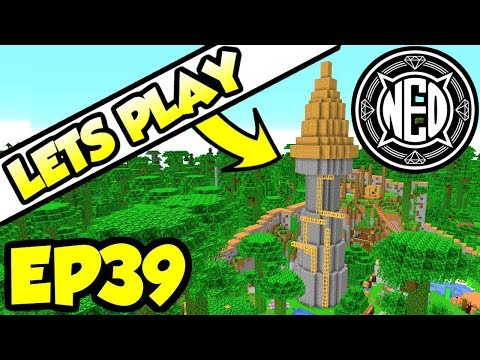 BIG Wizard Brewing Tower | Minecraft 1.14 Let's Play Ep. 39 (TheNeoCubest)