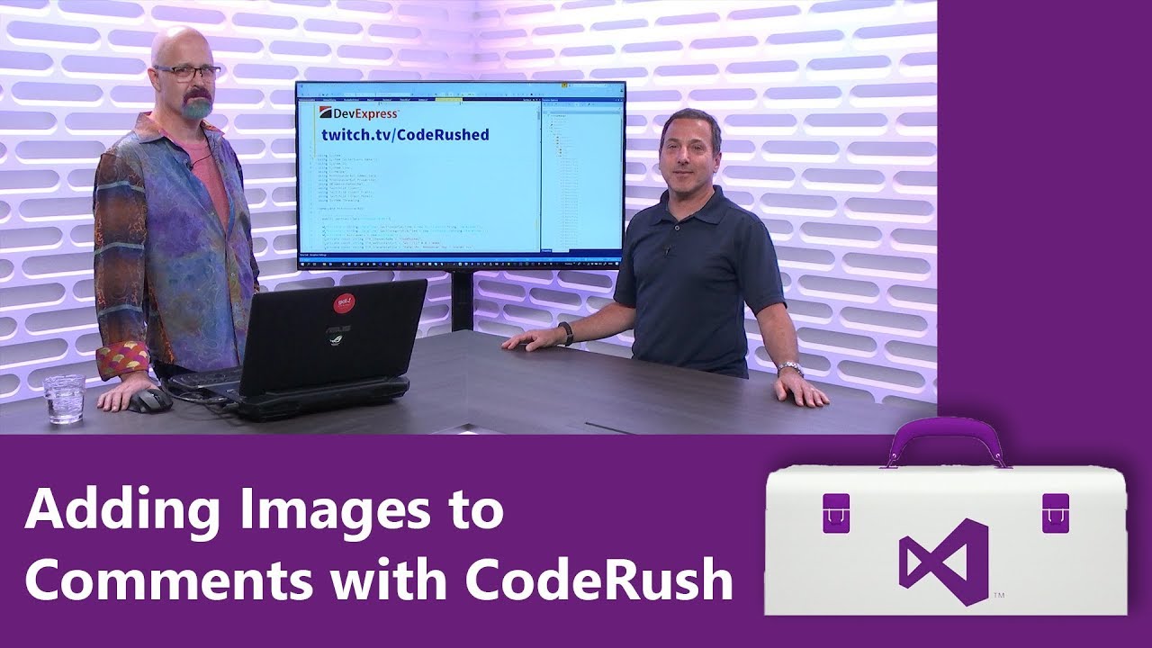 Adding Images to Comments with Coderush