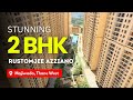Rustomjee Azziano 2 BHK Balcony Flat For Sale In Thane 750 Sq Ft Near Thane Station