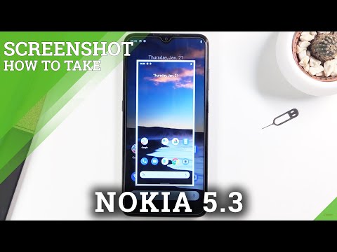 How to Take Screenshot on NOKIA 5.3 | Capture Screen Methods