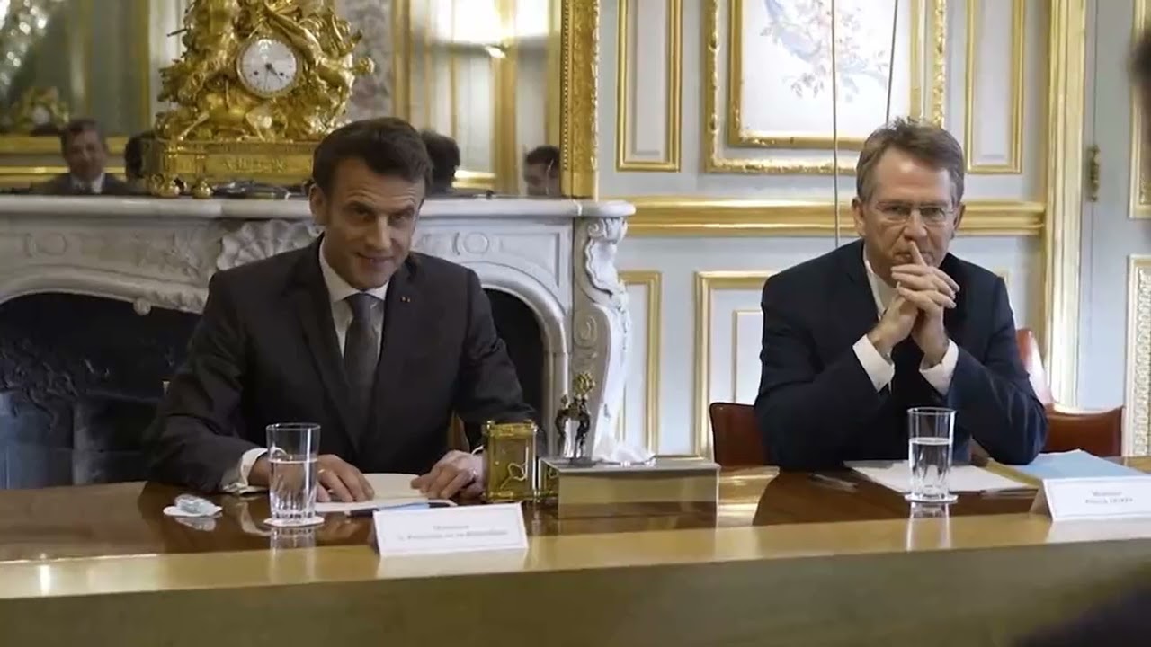 Masrur Barzani, Macron ile görüştü