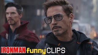 Ironman Funny Scenes From Avengers Infinity War in