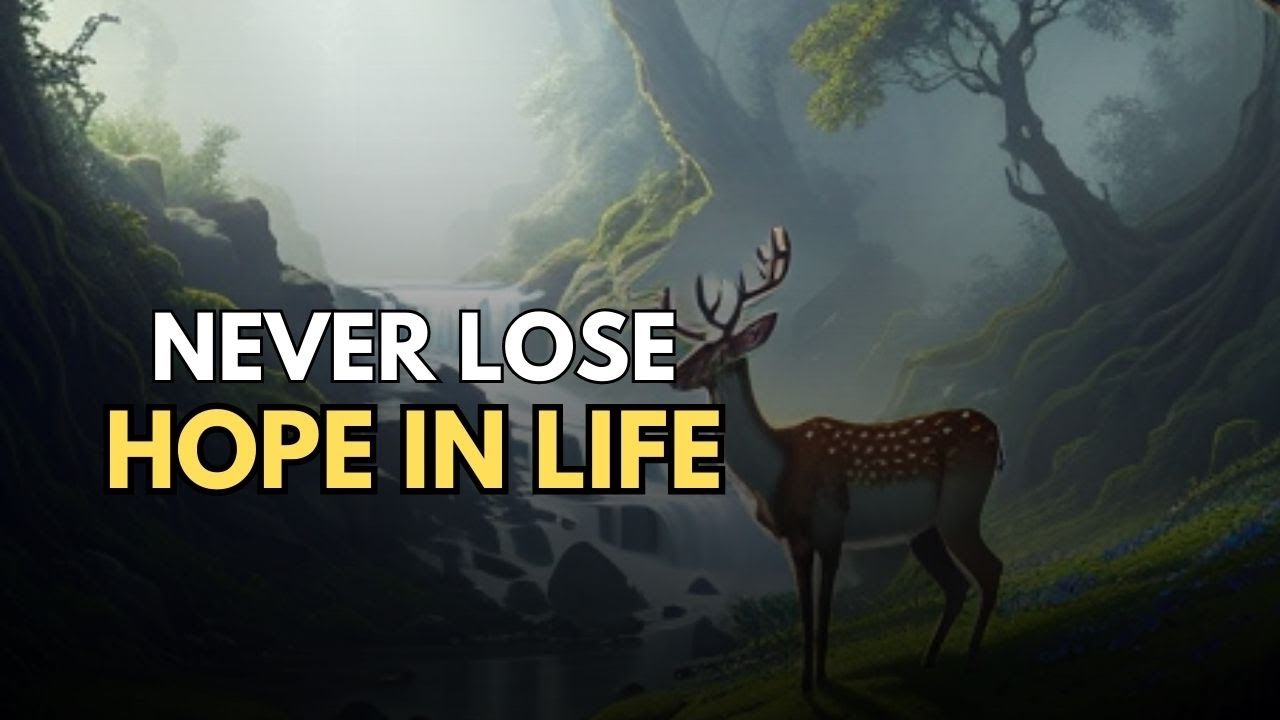 The Courageous Deer A Tale of Hope and Triumph you will never lose hope in life | motivational story