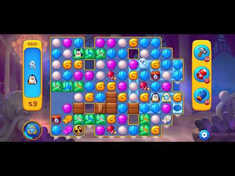 Fishdom level 9652 no boosters フィッシュダム ノーマル