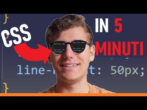 COMPRENDI il CSS in 5 MINUTI con questo tutorial