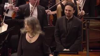 Download lagu Martha Argerich and Enrico Fagone Conductor  Liszt,  Piano Concerto  n°1  OSN 2019 mp3