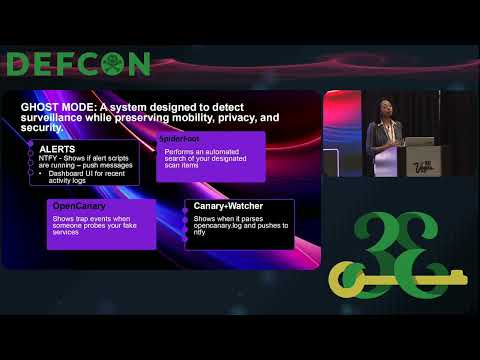 DEF CON 33 - OSINT Enabled Ghost Mode: Counter Surveillance for Everyday People - Desiree Wilson