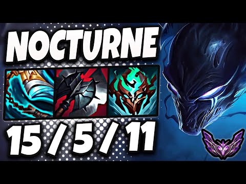 Nocturne vs Sylas [ Jungle ] Lol Korea Master Patch 25.21 ✅