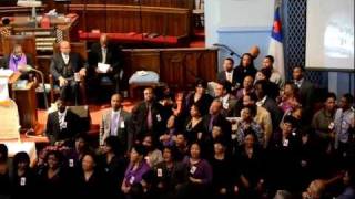 Scott White Family singing Eternal Security @ Betty Williams homecoming (unedited)