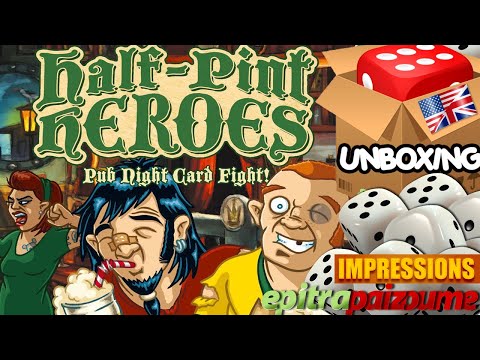 Half-Pint Heroes - Unboxing & Impressions (EN) by Epitrapaizoume