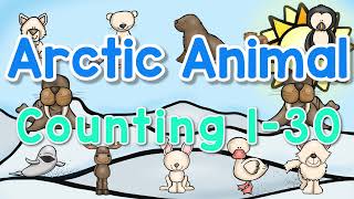 Dance and Count to 30 |Winter Count the Number 1-30| Arctic Animals Learn Numbers | Sing Play Create gameplay video by kaitlynadam, 3:34 duration