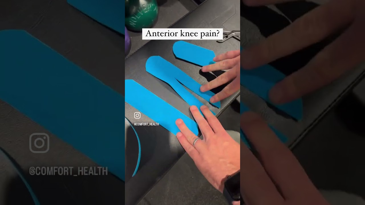 Learn how to K-Tape your own knee