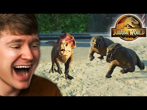 SMALL DINOSAUR BATTLE ROYALE! - Jurassic World Evolution 2