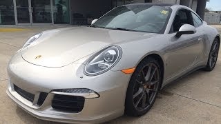 2014 Porsche 911 Carrera 4S Exhaust, Start Up and In Depth Review