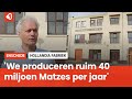 Ook dit jaar aanwezig bij het paasontbijt: matze crackers uit Enschede