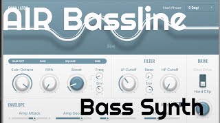 Video thumbnail for AIR Bassline by Air Music Tech (No Talking) by Elektronick Musick