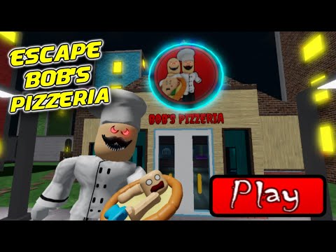 ESCAPE BOB'S PIZZERIA [SCARY OBBY 🔪🩸] ! Full Walkthrough