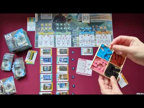 Pax Transhumanity társasjáték szabálymagyarázó - vrnk