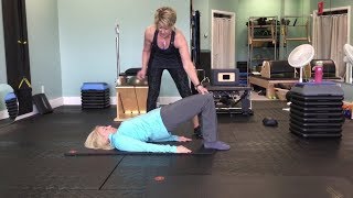 Basic 10 Pilates Mat Series - #8a Shoulder Bridge