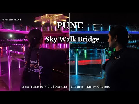 Sky Walk Bridge | Lighting Bridge | Places To Visit In Pune  | Ashritha Vlogs |@Ashrithavalaparla