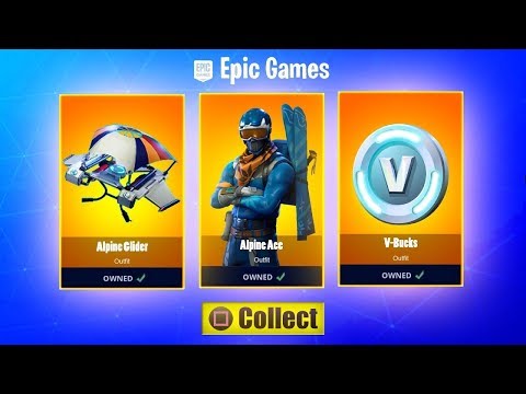 tutorial on how to get the free korean alpine ace skin w 300 free vbucks fortnite battle royale - fortnite korean free