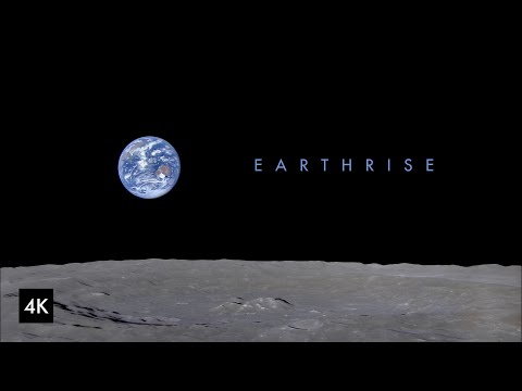 Earthrise video from Kaguya